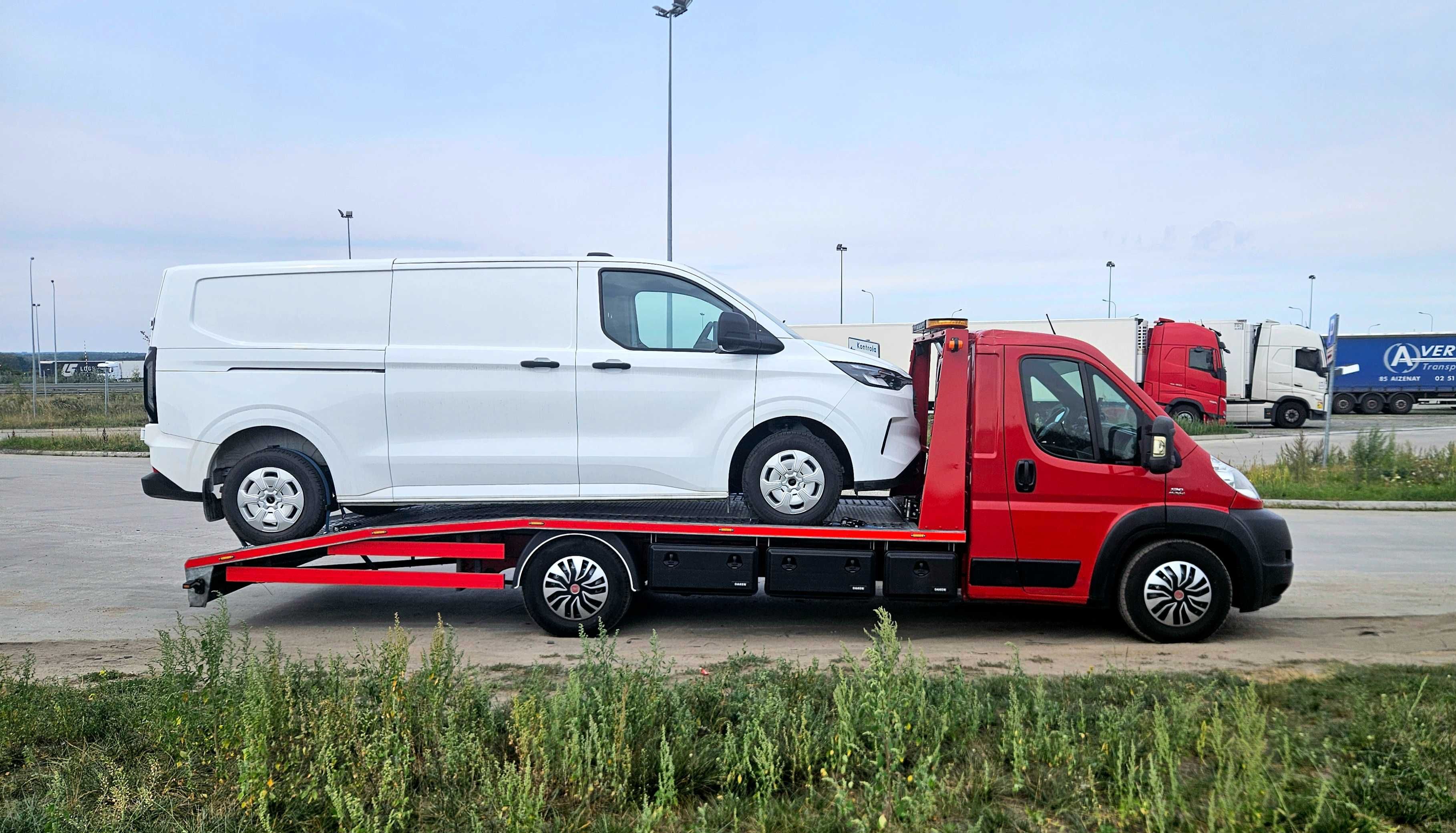 Najtańsza Pomoc Drogowa 24h Laweta Transport Aut Wrocław PL EU Tanio