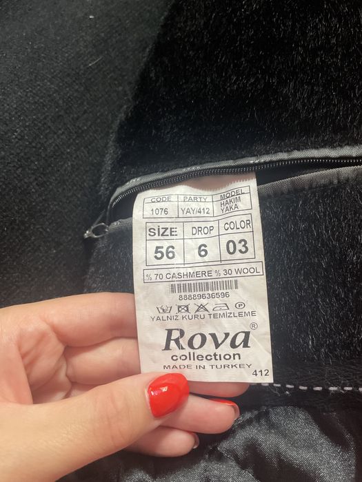 Чоловіче пальто кашемірове