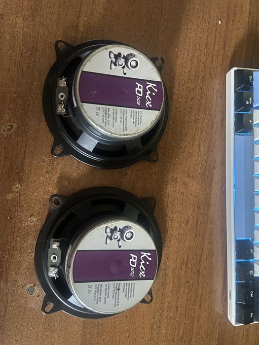 Продам динамики kicx pd 502