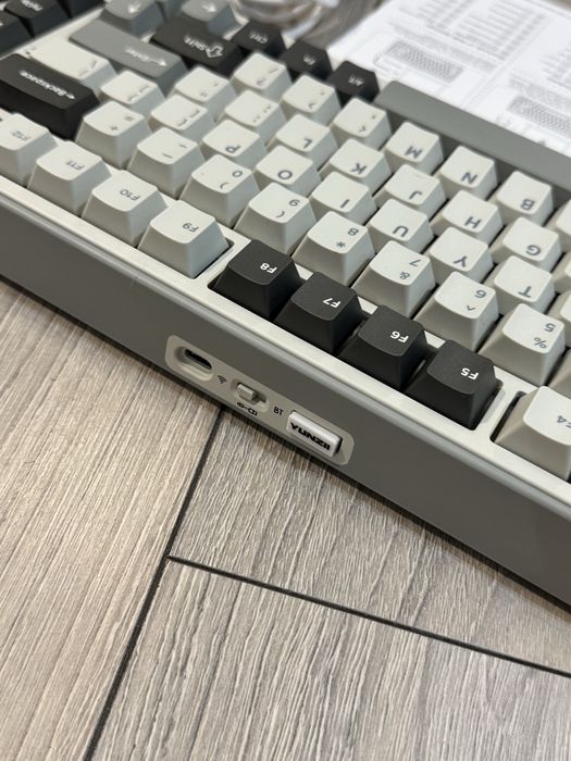 Механічна клавіатура YUNZII B75 PRO бездротова bluetooth з підсвіткою