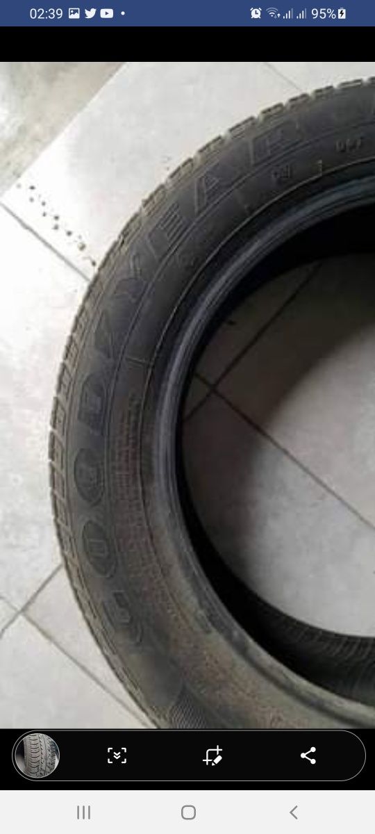 Pneu usado GOODYEAR 250/50 R16 87V