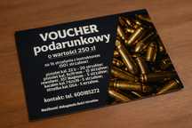 Sprzedam voucher na 1h strzelania z instruktorem (50 strzałów)