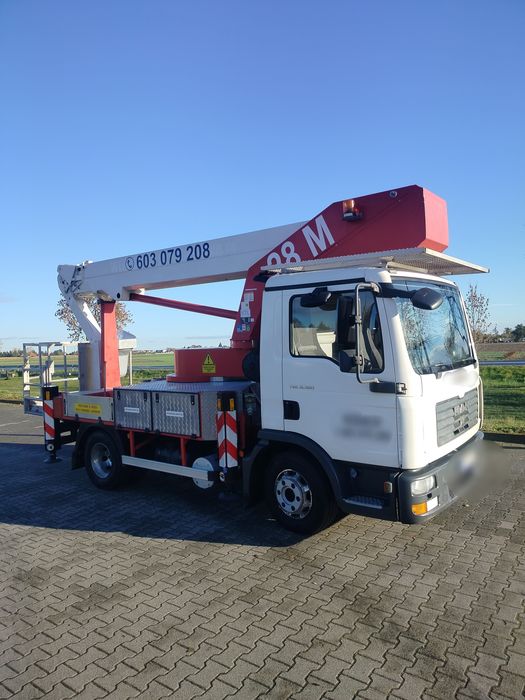 Podnośnik koszowy zwyżka Wumag Palfinger Bison GSR