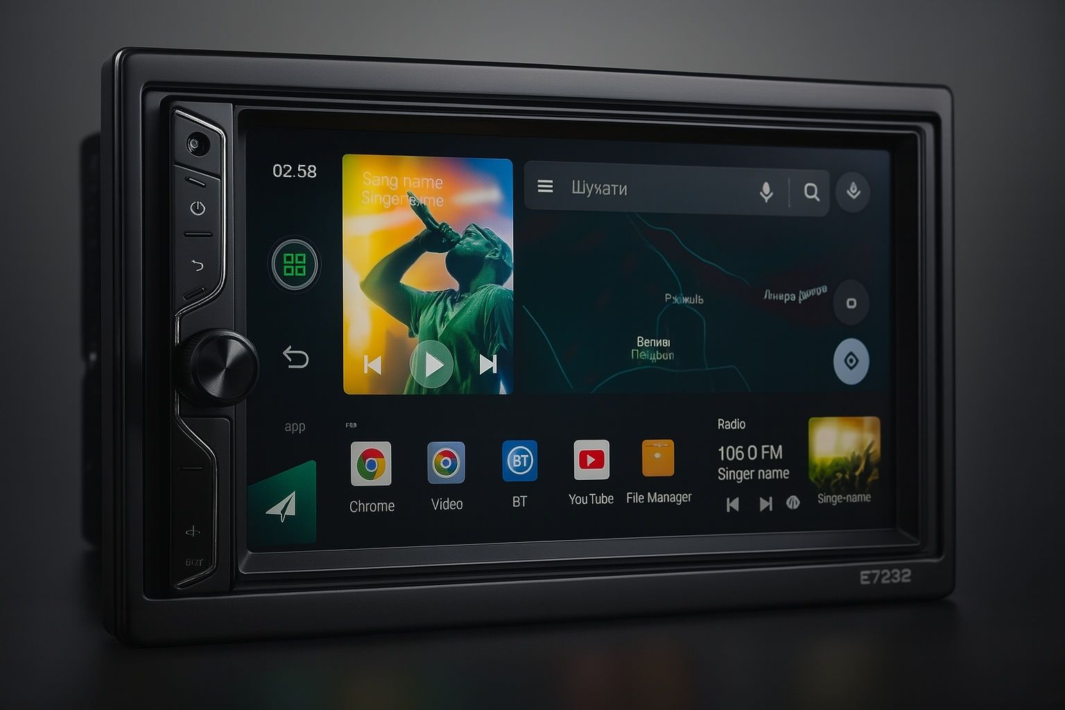 Автомагнитола Sigma E7232 ANDROID 10 2/32Gb 2Din