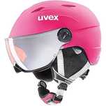 Kask narciarski dziecięcy Uvex Junior Visor Pro Pink Mat M 54-56cm