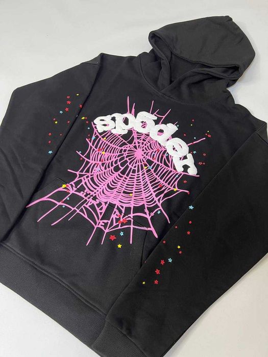 Худи S5DER кофта спайдер hellstar glo gang corteiz кортез drip drill