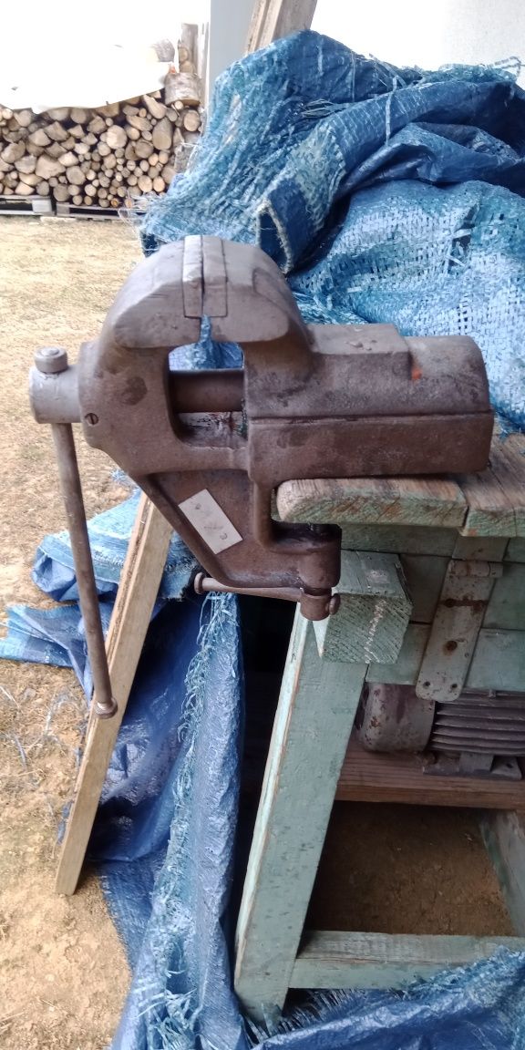 Stare Imadło stołowe z czasów PRL-u 100mm