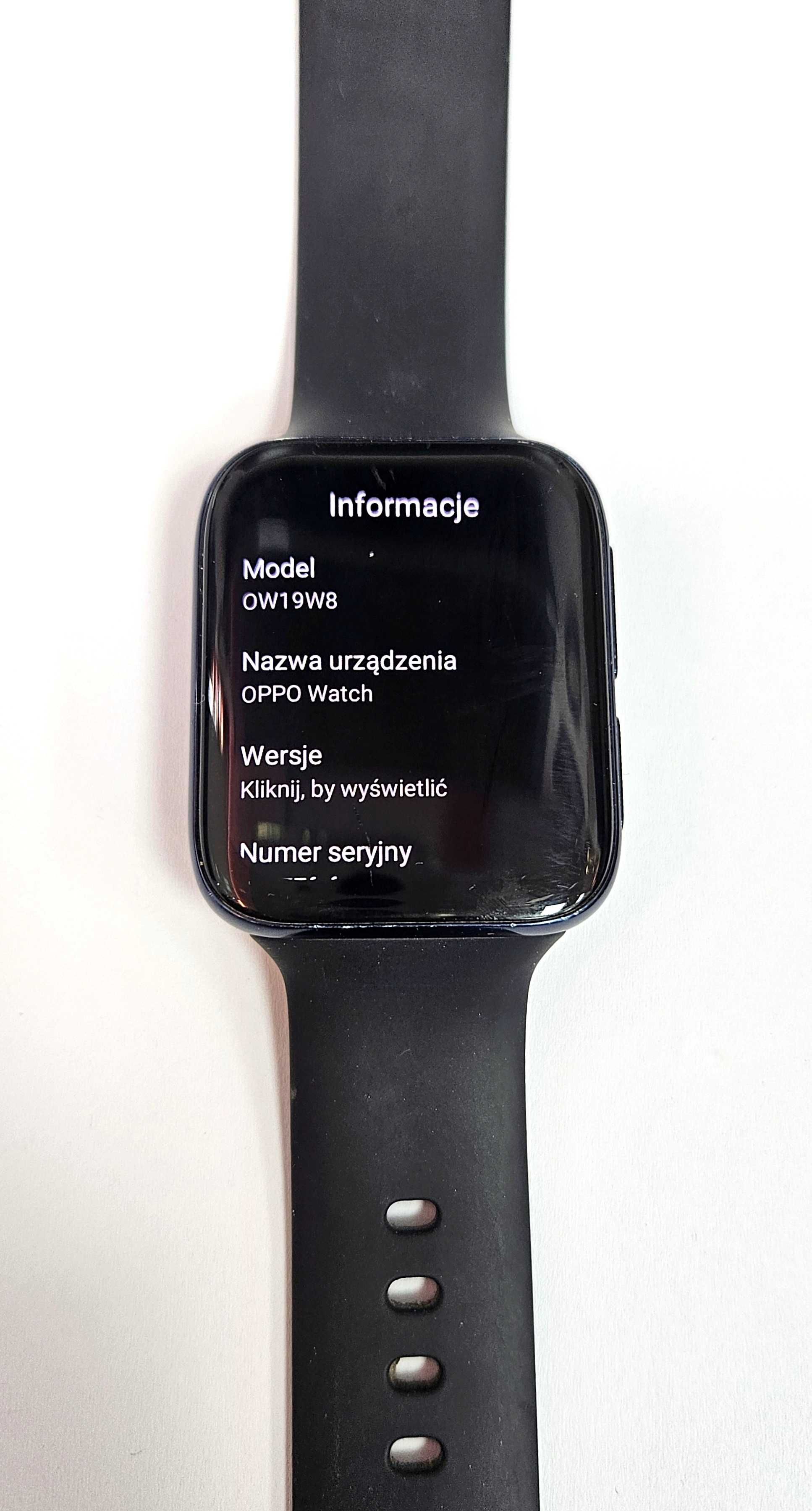 Smartwatch Oppo OW19W8 czarny komplet
