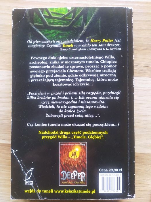 Tunele. Roderick Gordon, Brian Williams