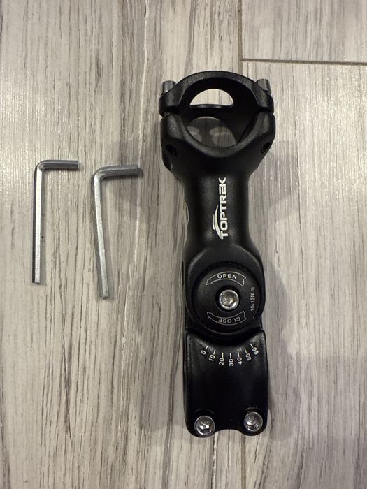 Mostek kierownicy do roweru