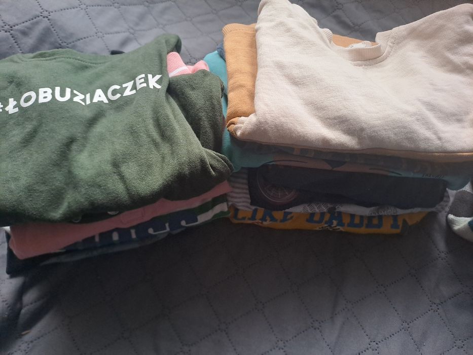 Paka ubranek dla chłopca 74/80