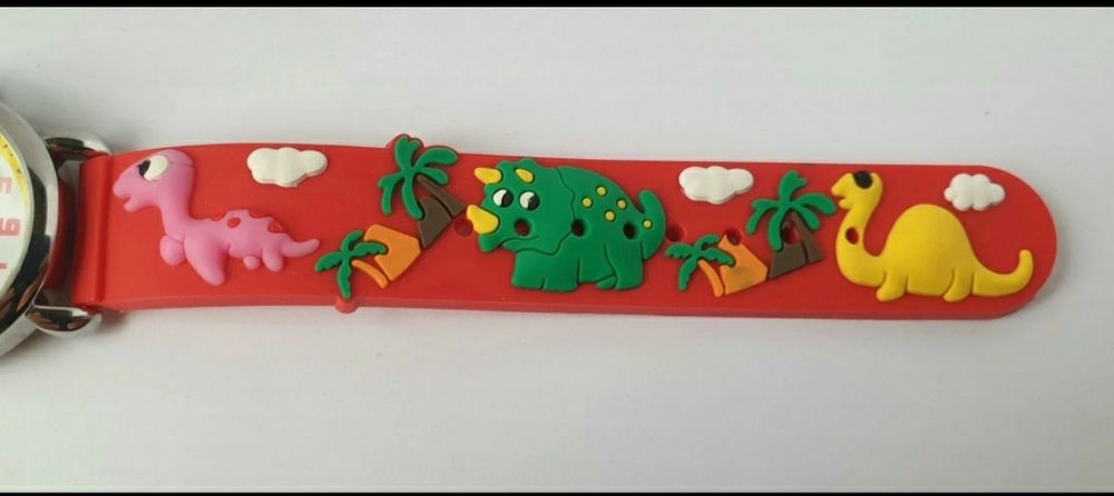 Zegarek TP Time Piece dla dziecka dinozaury kwarc