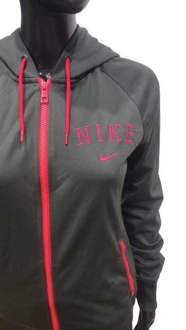 NIKE DRES Sportowy Damski KOMPLETNY Spodnie + Bluza S L