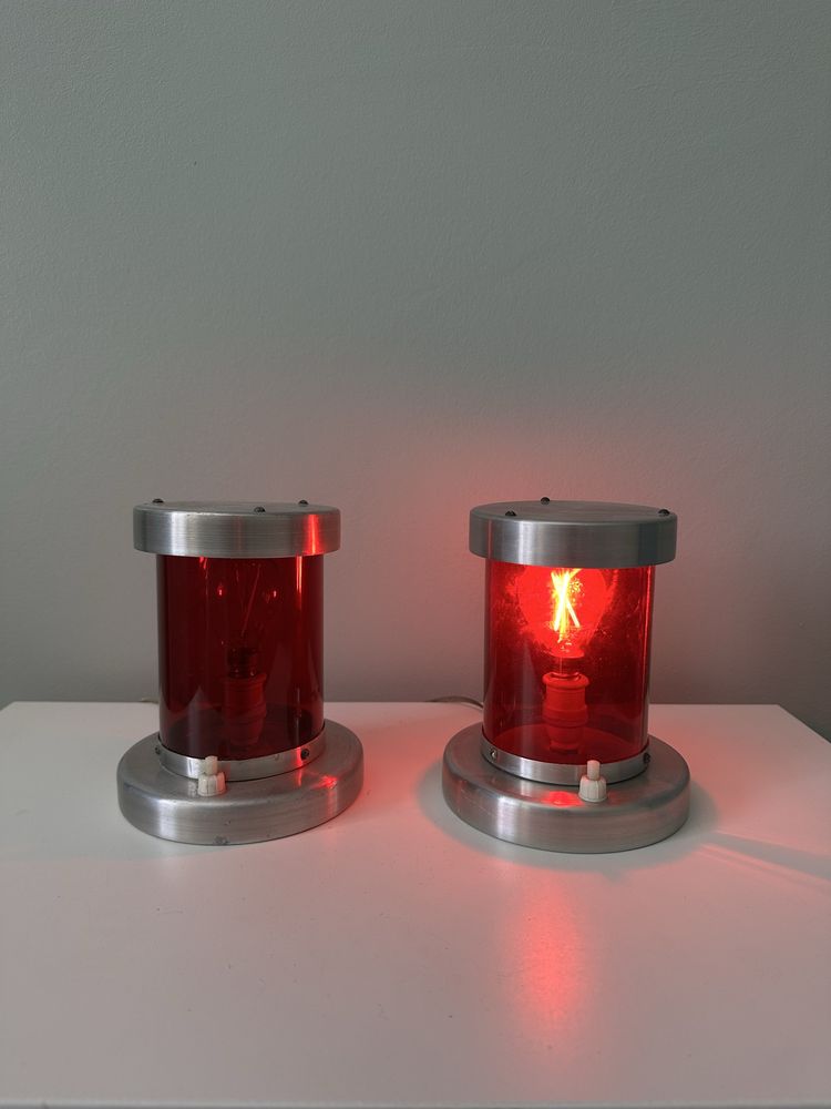2 Candeeiros De Mesa Space Age