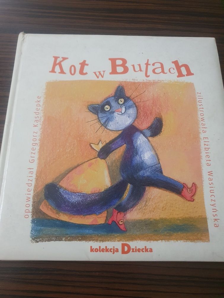 Książka dla dzieci "Kot w butach"