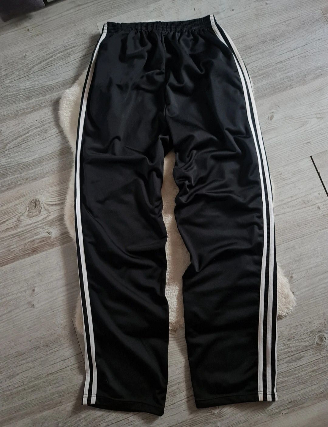 Spodnie dresowe Dres , Dresy Adidas Rozmiar M Vintage 90s Czarne