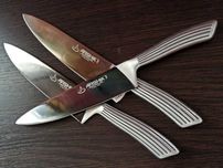 Ніж кухонний Arshia Titanium Non Stick German Steel Німеччина 33 см