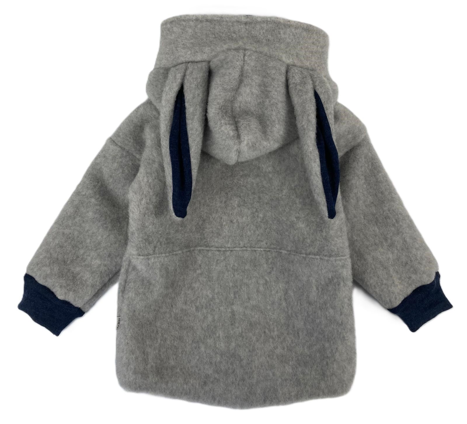 Kurtka 86 cm wełniana 100% wełna premium merino ciepła