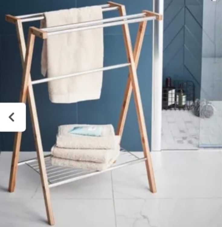 toalheiro de pé  Bambu