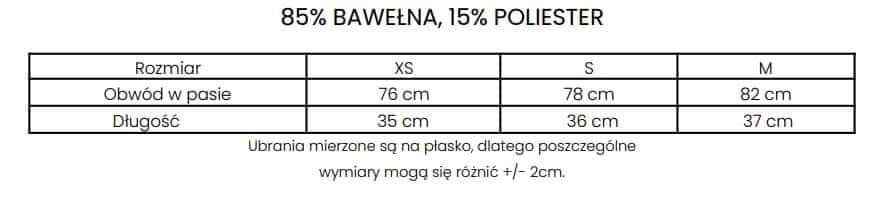 Spódniczka jeansowa Olavoga NOVA XS S M czarna czarna