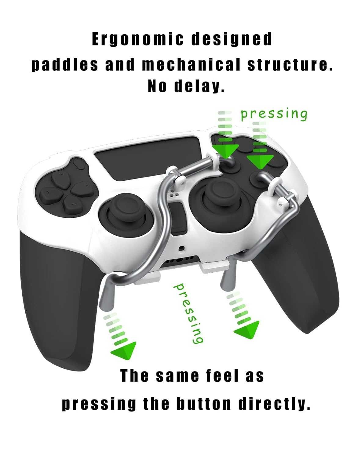 Mocowanie nakładka łopatki do kontroler pad konsoli PlayStation 5 PS5