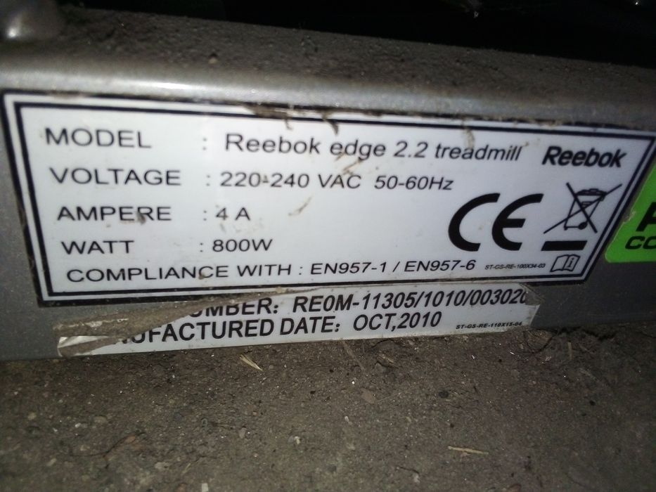 Bieżnia Reebok EDGE series 2.2 elektryczna