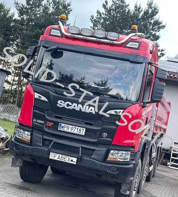 Orurowanie NA DACH / HALOGENY Scania R / S Niska kabina SOLID - STAL