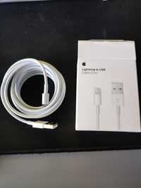 Cabo apple lightning usb 2 metros