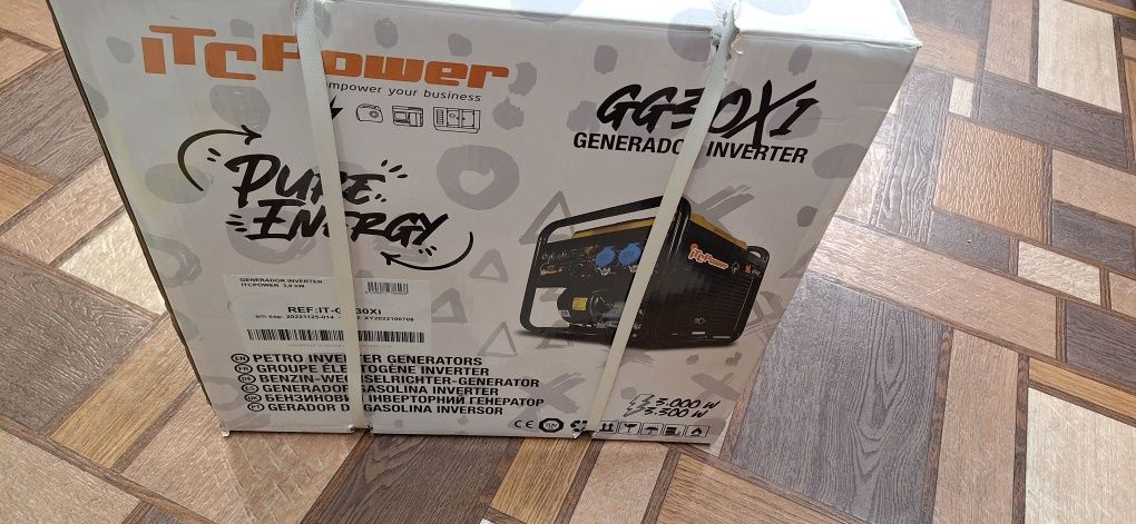 Продам Новый Генератор бензиновий ITC Power GG30Xi
