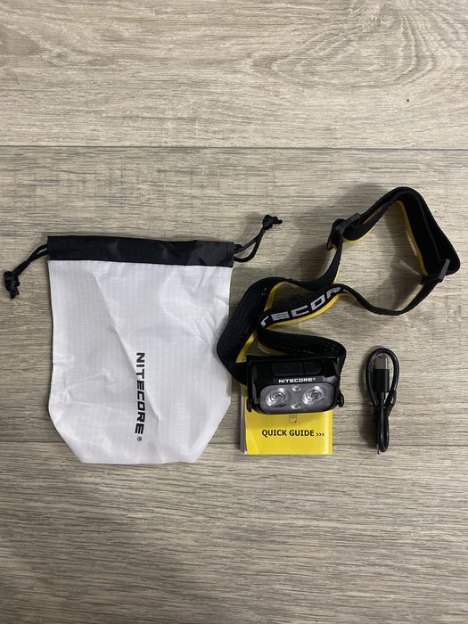 Ультралегкий налобний ліхтар Nitecore NU25 MCT з акумулятором