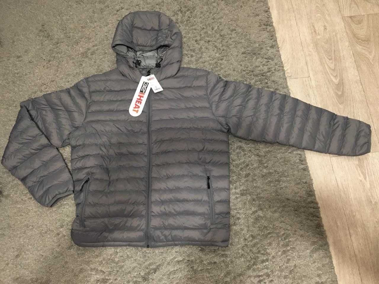 Куртка чоловіча 32 Degrees демісезонна M6031 lt grey L