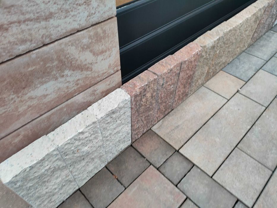 Bloczek uniwersalny do budowy grilla palisada obrzeże cegła łupana mur