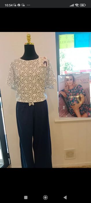 Piżamy damskie męskie 100% Bawełna