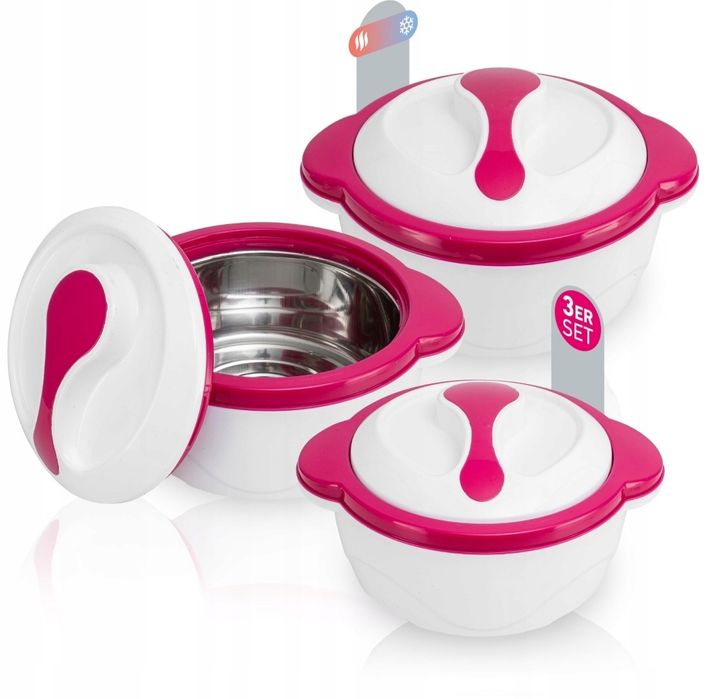 Termos Obiadowy że Stali Nierdzewnej 2 Pojemniki. Czytaj Opis