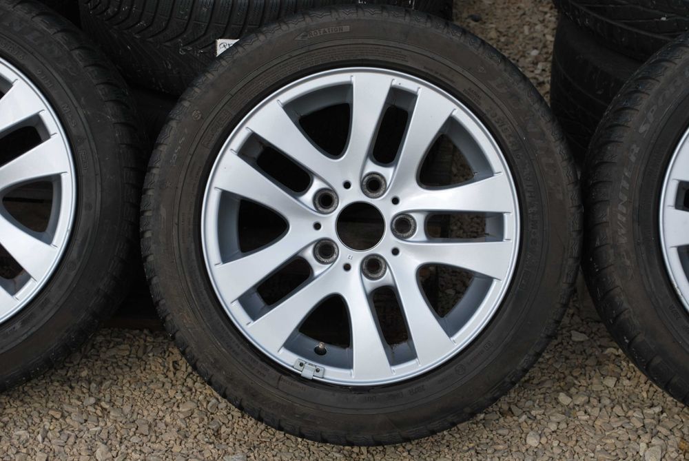 Koła 205/55 R16 5x120 Alufelgi + opony zimowe BMW E46 E90 E91 E87 F20
