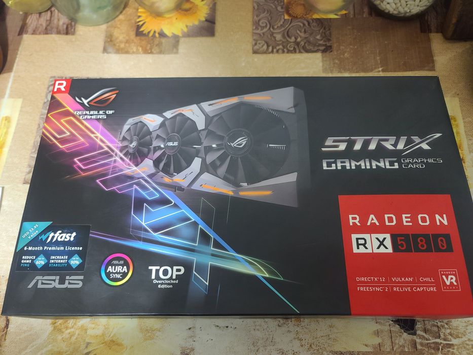 Відеокарта RX 580- 8 gb