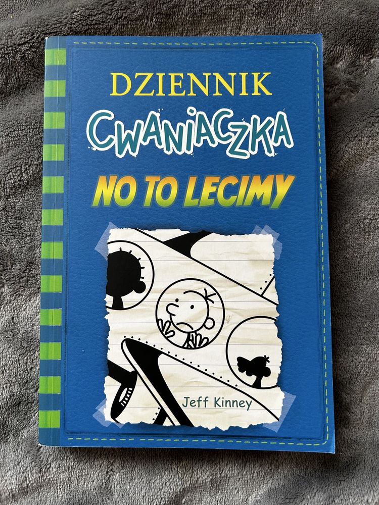 książka Dziennik cwaniaczka No to lecimy Jeff Kinney