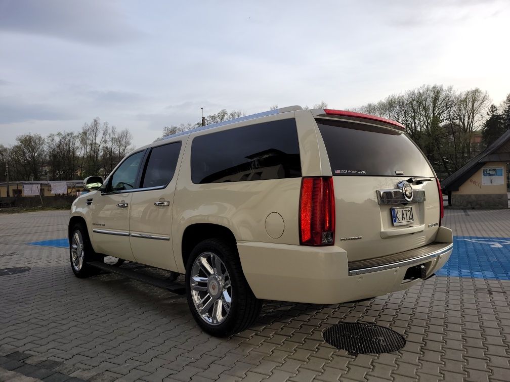 Auto do ślubu Cadillac Escalade ESV Platinium