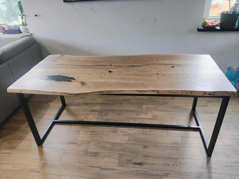 Stół dębowy deska