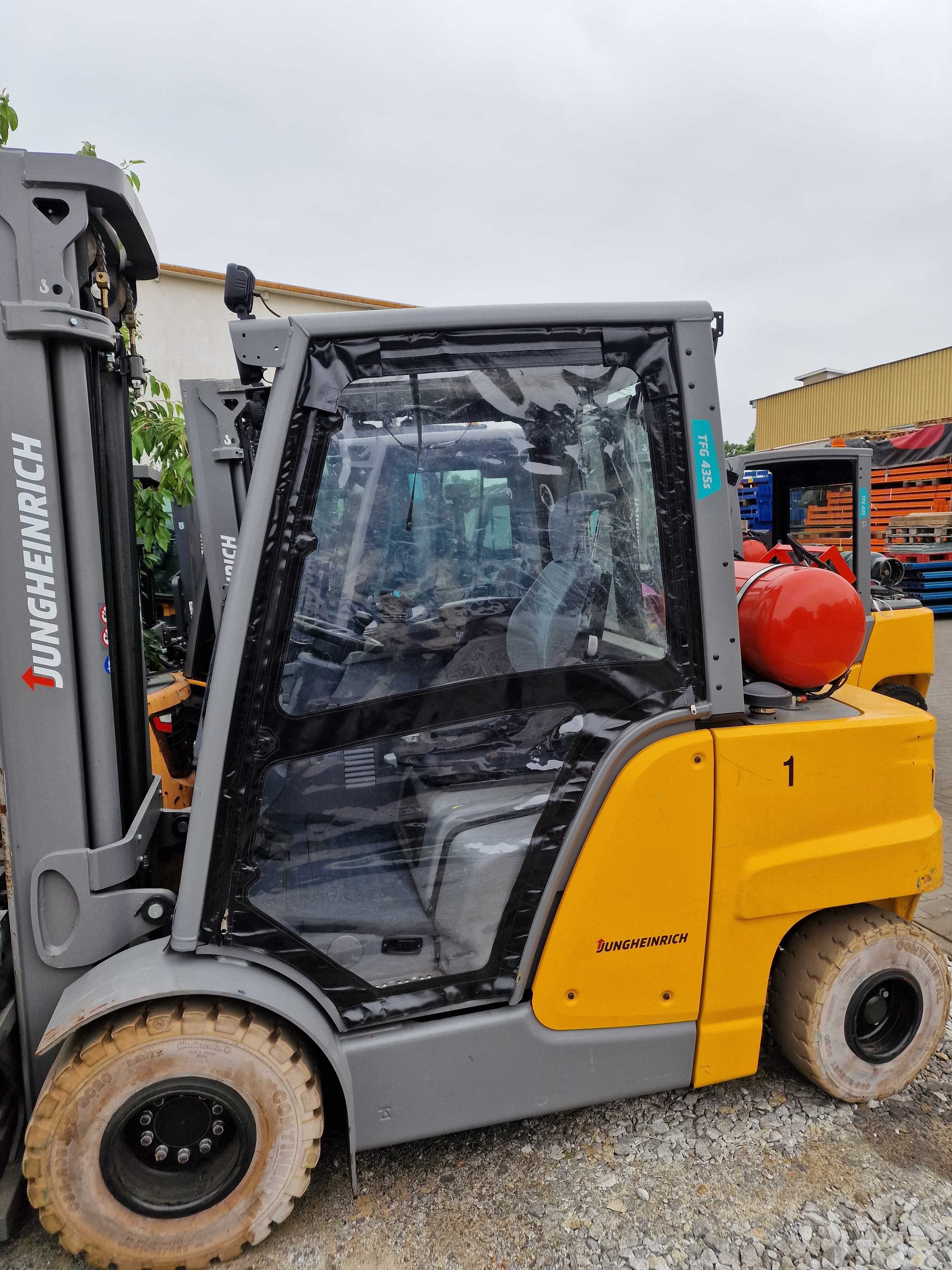 Jungheinrich TFG 435s 3.5t 2021 GAZ LPG Paletyzer  Wózek Widłowy 3.7m