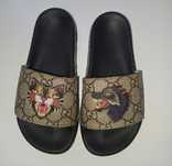 Фирменные шлёпанцы Gucci Оригинал