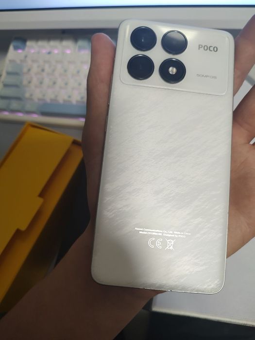 Poco F6 Pro 256/GB білий ідеал