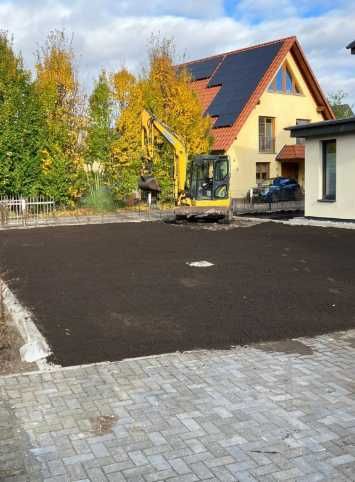DOBRA ZIEMIA OGRODNICZA Glebogryzarka Projektowanie Ogrodów Trawnik