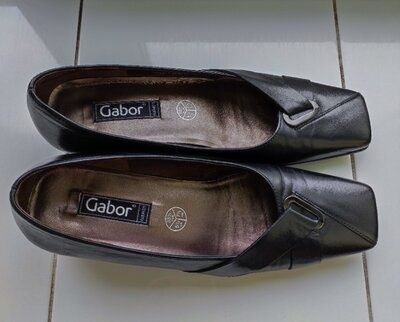 Шикарные кожаные туфли GABOR (Германия)