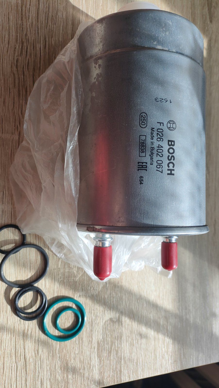 Фильтры топливные  Bosch N2067  WIX WF 8315