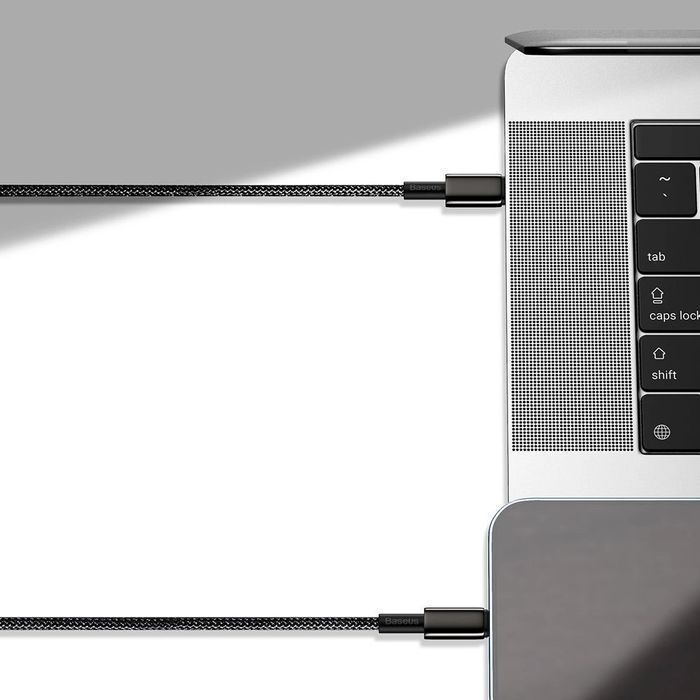 Baseus kabel USB C - Lightning szybkie ładowanie PD 20W 1m czarny