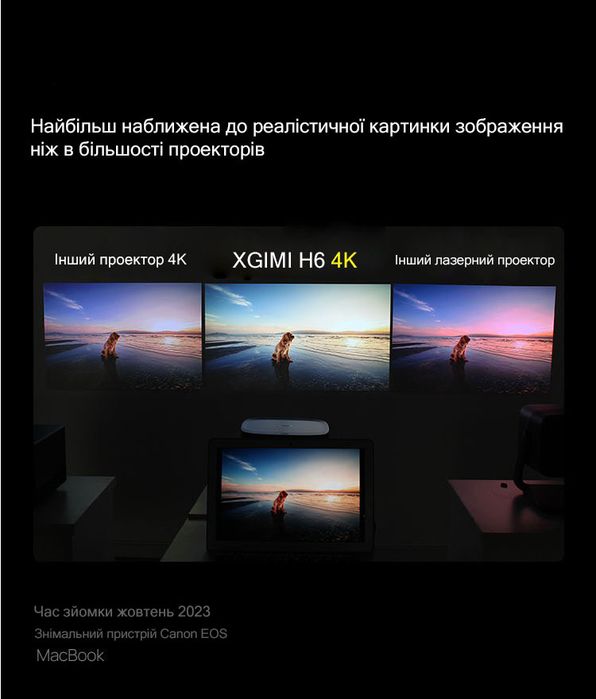 Проектор XGIMI H6 4K