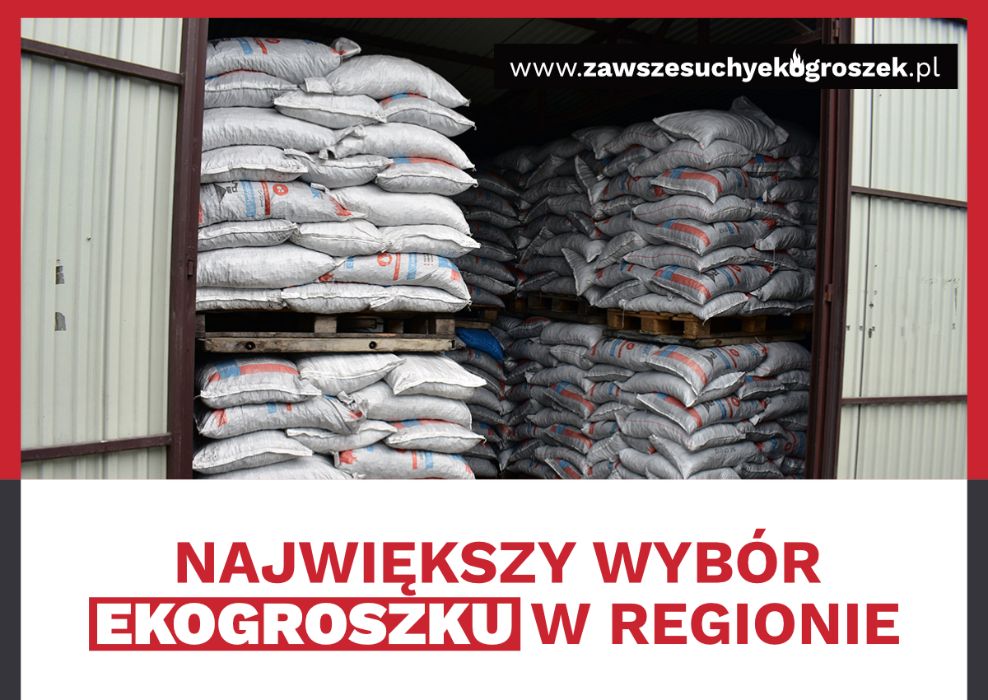 Ekogroszek 26/27MJ 2-3 % popiołu workowany SUPER JAKOŚĆ