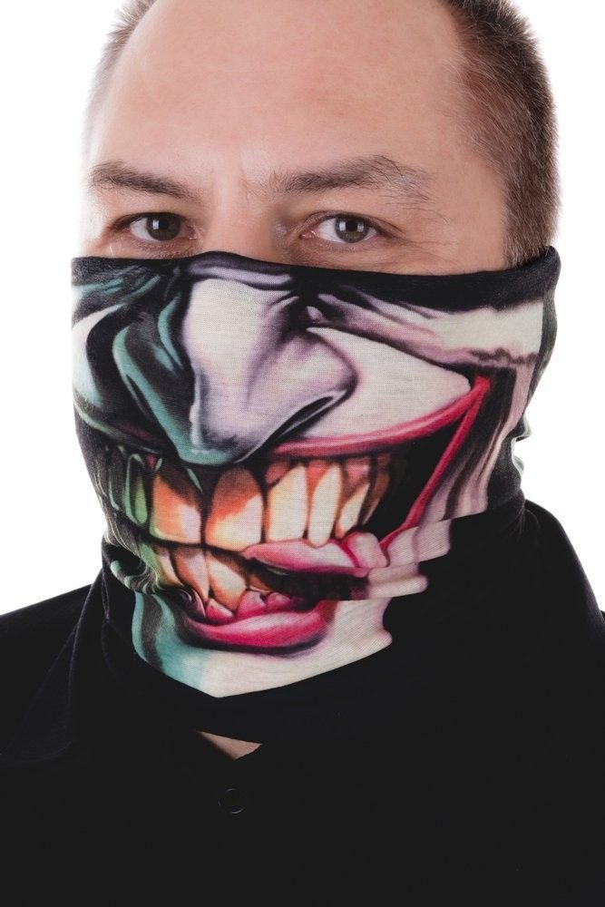 komin, chusta z tkaniny ze wzorem full print -rovicky