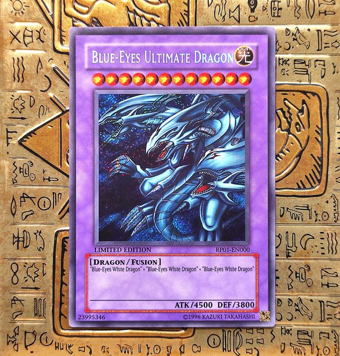 Blue-Eyes Ultimate Dragon - Edição Limitada Yugioh